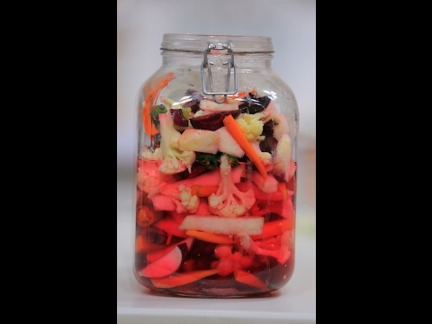 طريقة إعداد ومقادير مخلل لفت