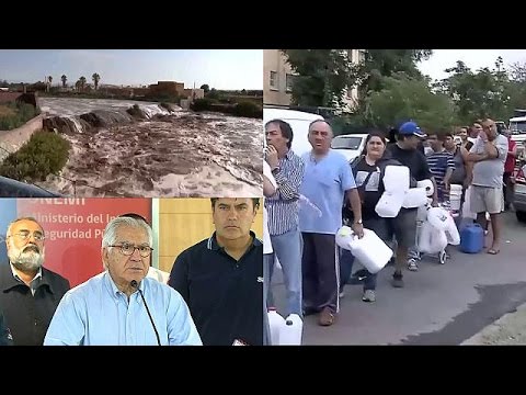 شاهد فيضانات تشيلي تخلف قتلى ومفقودين