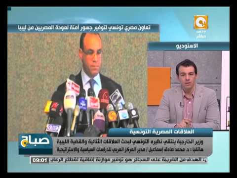 شكري يلتقي نظيره التونسي لبحث القضية الليبية