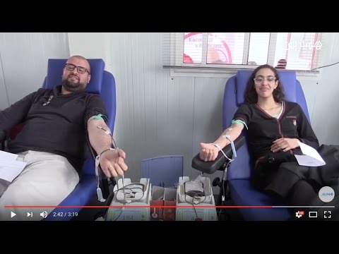 بالفيديو  المغاربة يبادرون إلى للتبرع بالدم لإنقاذ المرضى