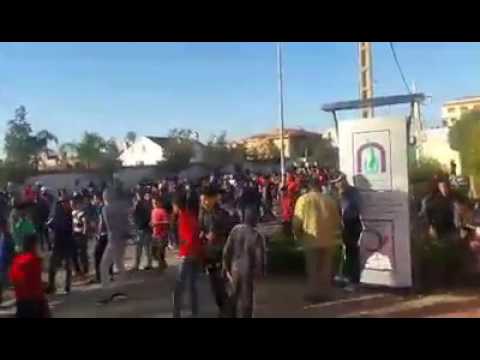شاهد شغب جماهير المغرب الفاسي والاتحاد القاسمي