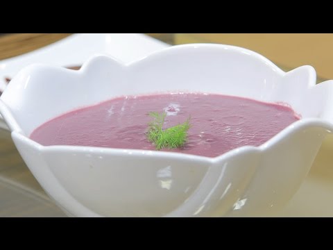 بالفيديو طريقة إعداد ومقادير شوربة كرنب الاحمر