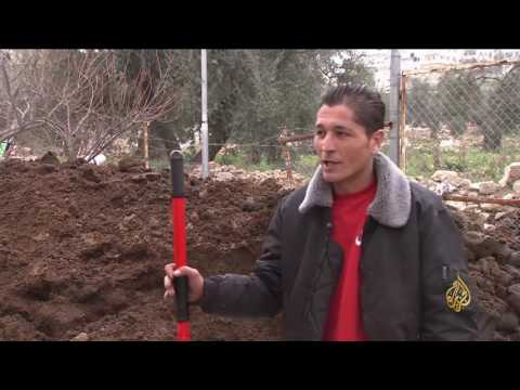 شاهد فلسطيني يبتكر طريقة للتخلص من النفايات