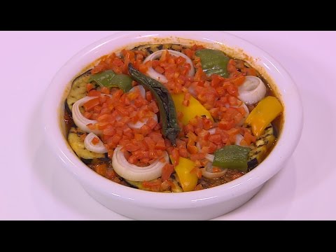 طريقة إعداد ومقادير مسقعة باللحمة  سلطة بلدي