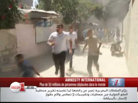 خمسون مليون نازح في جميع دول العالم