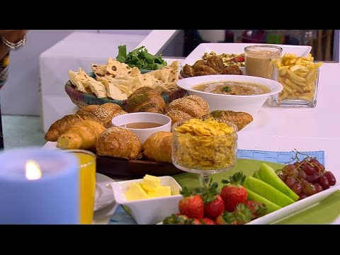 شاهد طريقة إعداد فطار شرقي  فطار كونتينتال