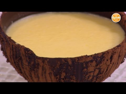 بالفيديو طريقة إعداد ومقادير كاسترد جوز الهند