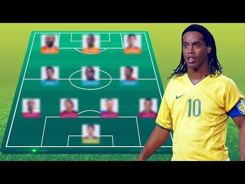 رونالدينيو يختار أفضل تشكيلة مكونة من 11 لاعبًا في تاريخ دوري أبطال أوروبا