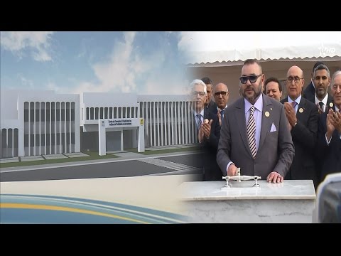 بالفيديو  العاهل المغربي يضع حجر الأساس لمركز تدريب للفندقة والسياحة