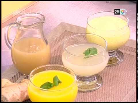 طريقة إعداد عصير الزنجبيل