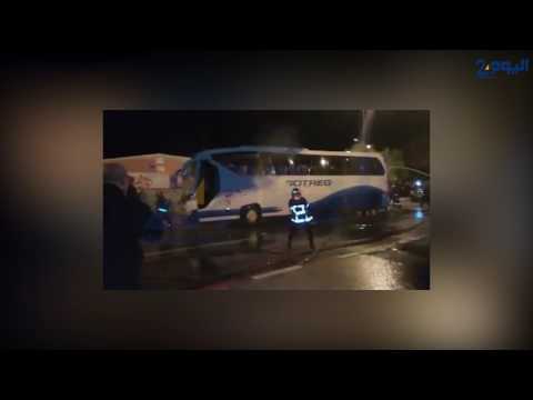 شاهد مواجهات بين الأمن والمعطلين في العيون