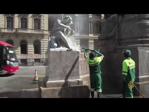 لوحات الغرافتي تثير الجدل في شوارع ساو باولو البرازيلية