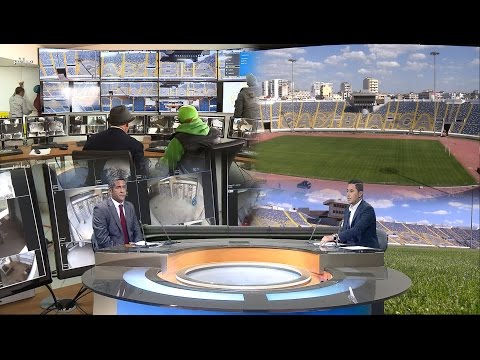 شاهد آخر التحضيرات في ملعب محمد الخامس