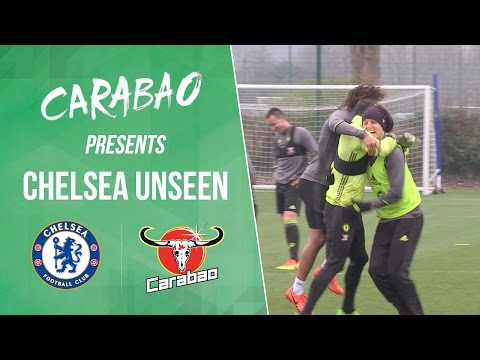 شاهد احتفال كوستا ولويز يخطف الأضواء بتمرين تشيلسي