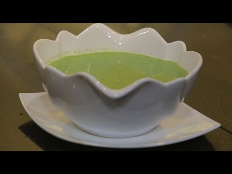 طريقة إعداد ومقادير شوربة بطاطس بالسبانخ