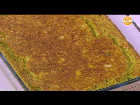 طريقة عمل عجة بعجينة الطعمية