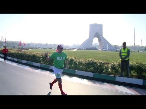 أول ماراثون دولي تستضيفه العاصمة الإيرانية طهران