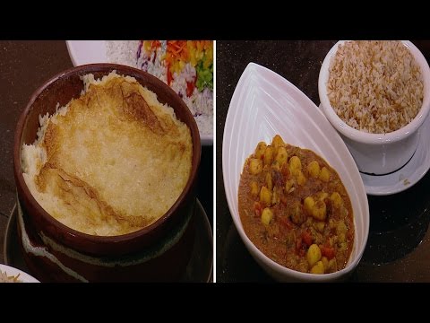 بالفيديو طريقة إعداد ومقادير أرز معمر بالكبدة  سلطة كرنب بصوص الزبادي  صدور الدجاج مع صوص الكمون