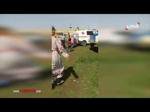 شاهد جنازة مهيبة للقاصر التي انتحرت