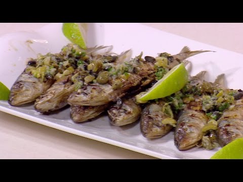 شاهد طريقة إعداد السردين مشوي