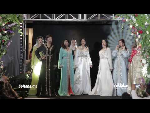 عرض أزياء للقفطان المغربي التقليدي