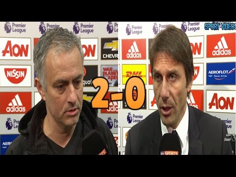 شاهد تصريحات مورينيو وكونتي عقب المباراة