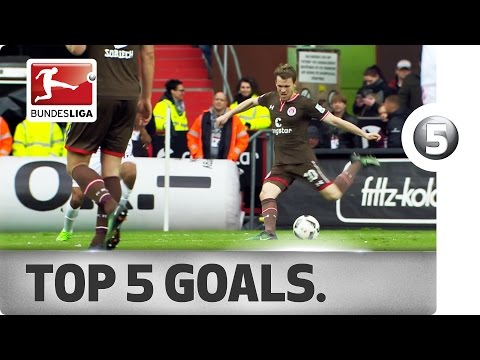 شاهد أبرز 5 أهداف في الجولة الـ29 من البوندزليغا