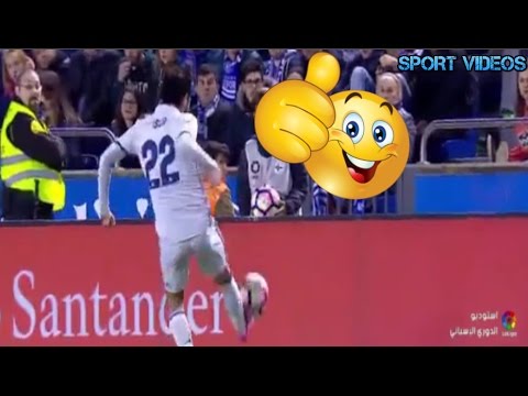 مهارات إيسكو في مباراة ديبورتيفو لاكورونيا