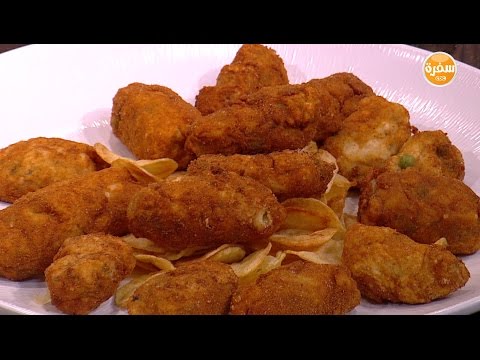 شاهد طريقة إعداد كفتة الدجاج بالجبنة