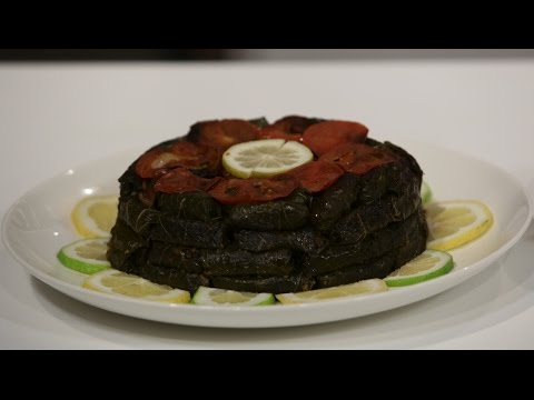 بالفيديو طريقة إعداد ومقادير محشي ورق عنب دايت