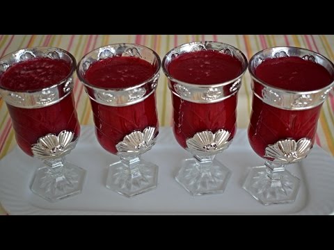 بالفيديو طريقة إعداد ومقادير عصير بالموز و الشمندر