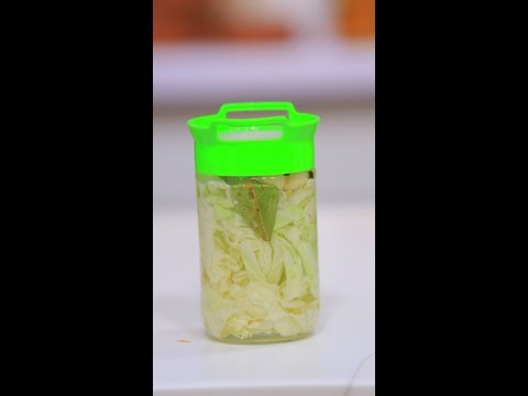 بالفيديو طريقة إعداد ومقادير كرنب مخلل