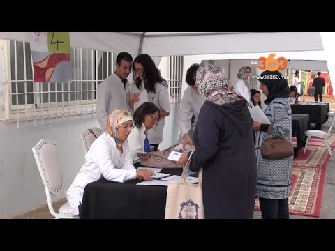 بالفيديو  إقبال كبير على حملة للتوعية بأمراض القلب في المغرب