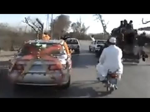 إصابة زوجين إثر حادث سير يوم زفافهما