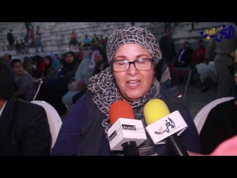 شاهد الفنانة فاطمة وشاي تشهد مهرجان ربيع الحي الحسني