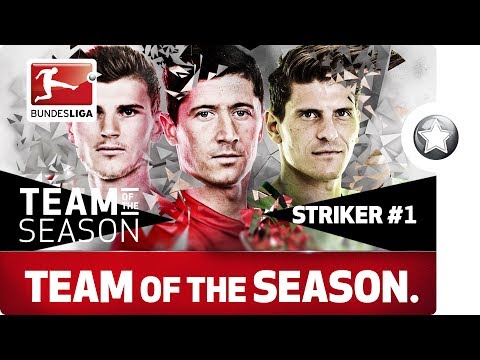 شاهد ليفاندوفسكي غوميز وفيرنر أفضل مهاجمي البوندزليغا