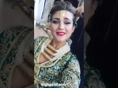 شاهد عروسة مغربية تستعد لزفافها