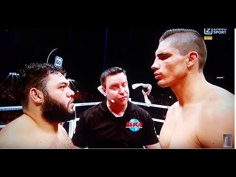 شاهد النزال الكامل بين المغربي إسماعيل لزعز وريكو فيرهوفن