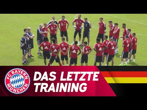 شاهد أخر تدريب لثنائي بايرن ميونخ بعد قرار اعتزالهم