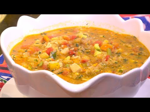 شاهد طريقة إعداد شوربة باذنجان مشوي