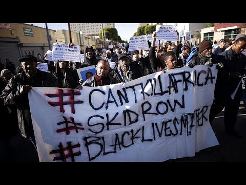 تظاهرات في لوس أنجلوس تندد بعنف رجال الشرطة