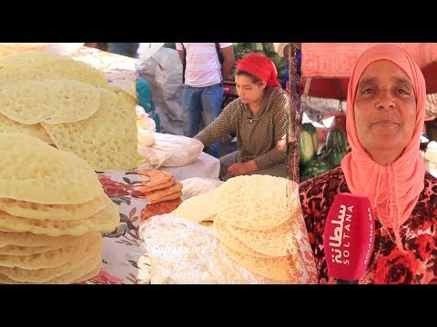 شاهد بائعات البغرير في رمضان ماذا يفعلن