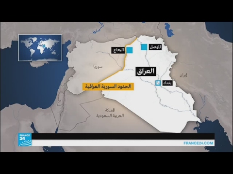 قوات الحشد الشعبي تدخل بلدة البعاج غرب الموصل