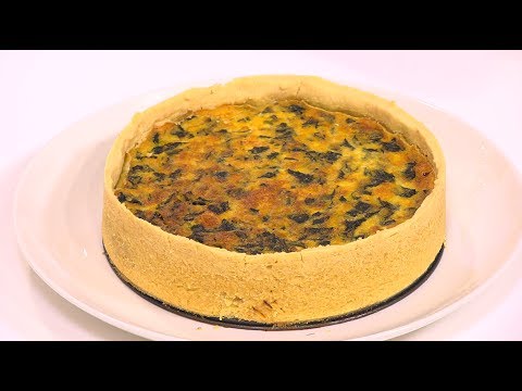 الوصفة الصحيحة لكيش السبانخ