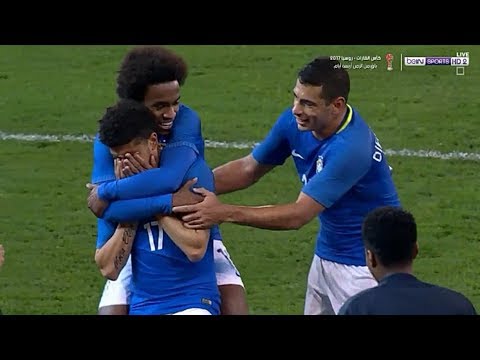 شاهد  أهداف مباراة أستراليا 04 البرازيل