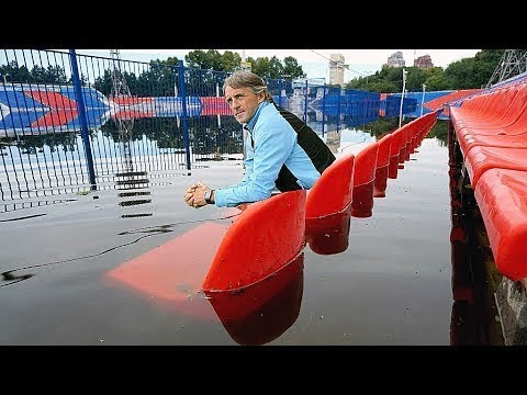 شاهد مباريات كرة القدم في طقس مجنون وأجواء مستحيلة