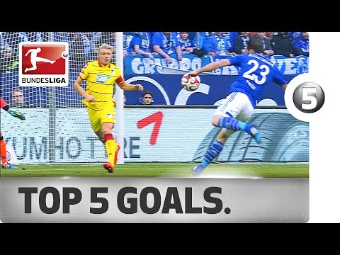أجمل 5 أهداف من المرحلة الـ24 للبوندسليغا بالفيديو