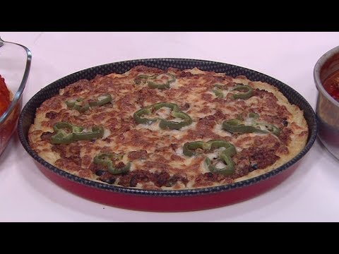 شاهد طريقة إعداد ومقادير بيتزا البطاطس