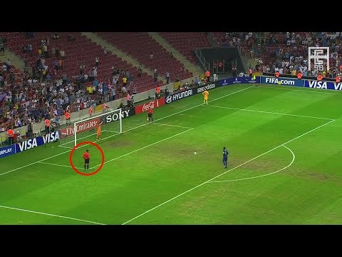 شاهد لاعبون يتباطؤون في تسجيل ضربات الجزاء