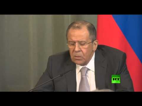 بالفيديو لافروف يدعو الغرب لفرض عقوبات على كييف